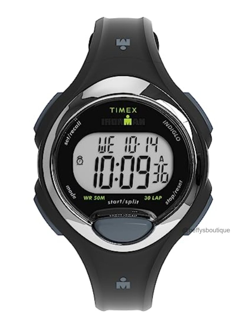 Timex Ironman Triathlon E30 Digital Watch 34mm Water Resistant
